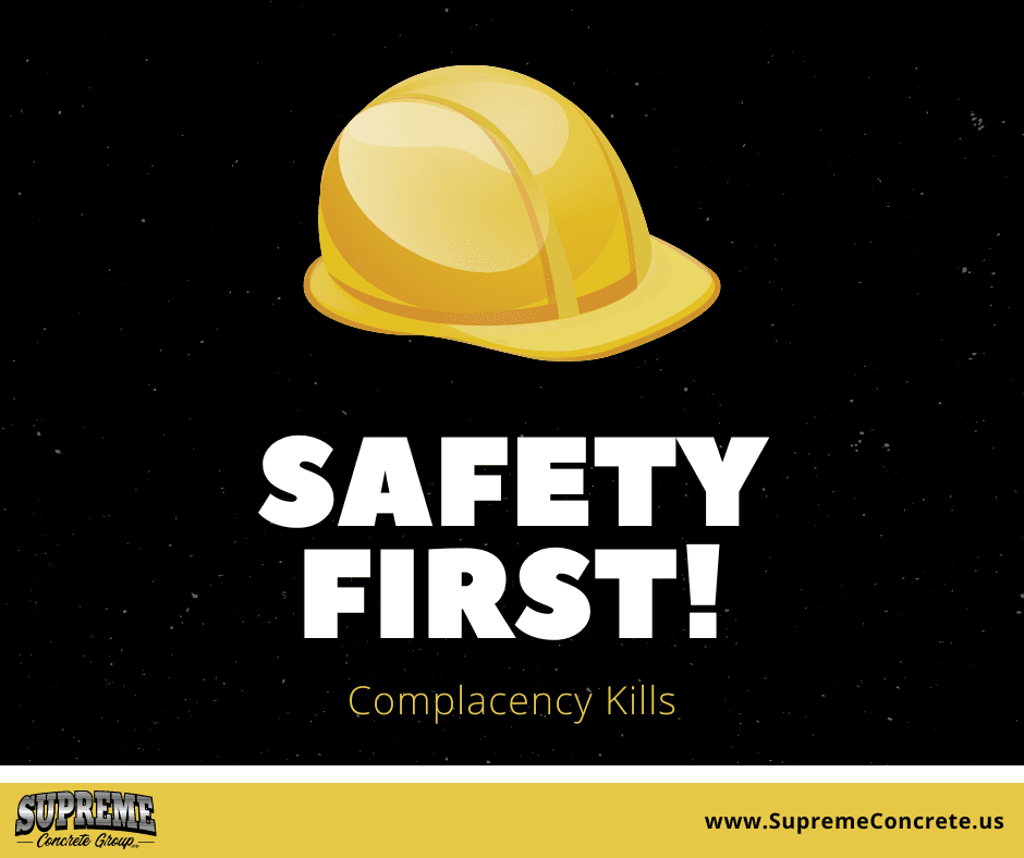 Safety First Complacency Kills