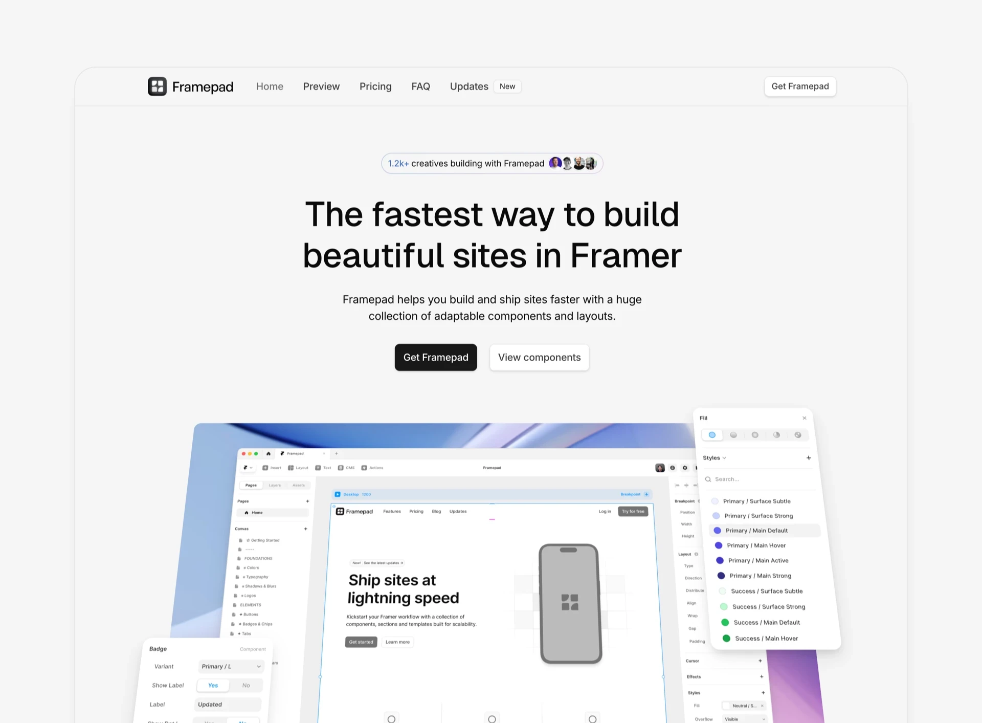 10+ Best Framer UI Kits and Design Systems for 2025