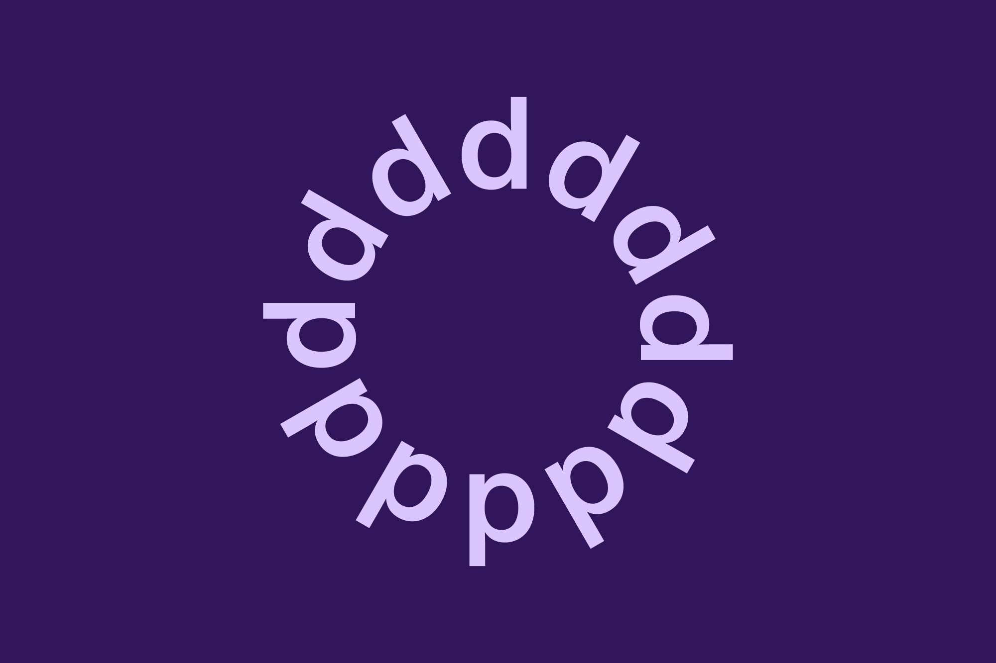 Buchstabe wenn der Buchstabe d gedreht wird, entstehen buchstaben wie p q b. 