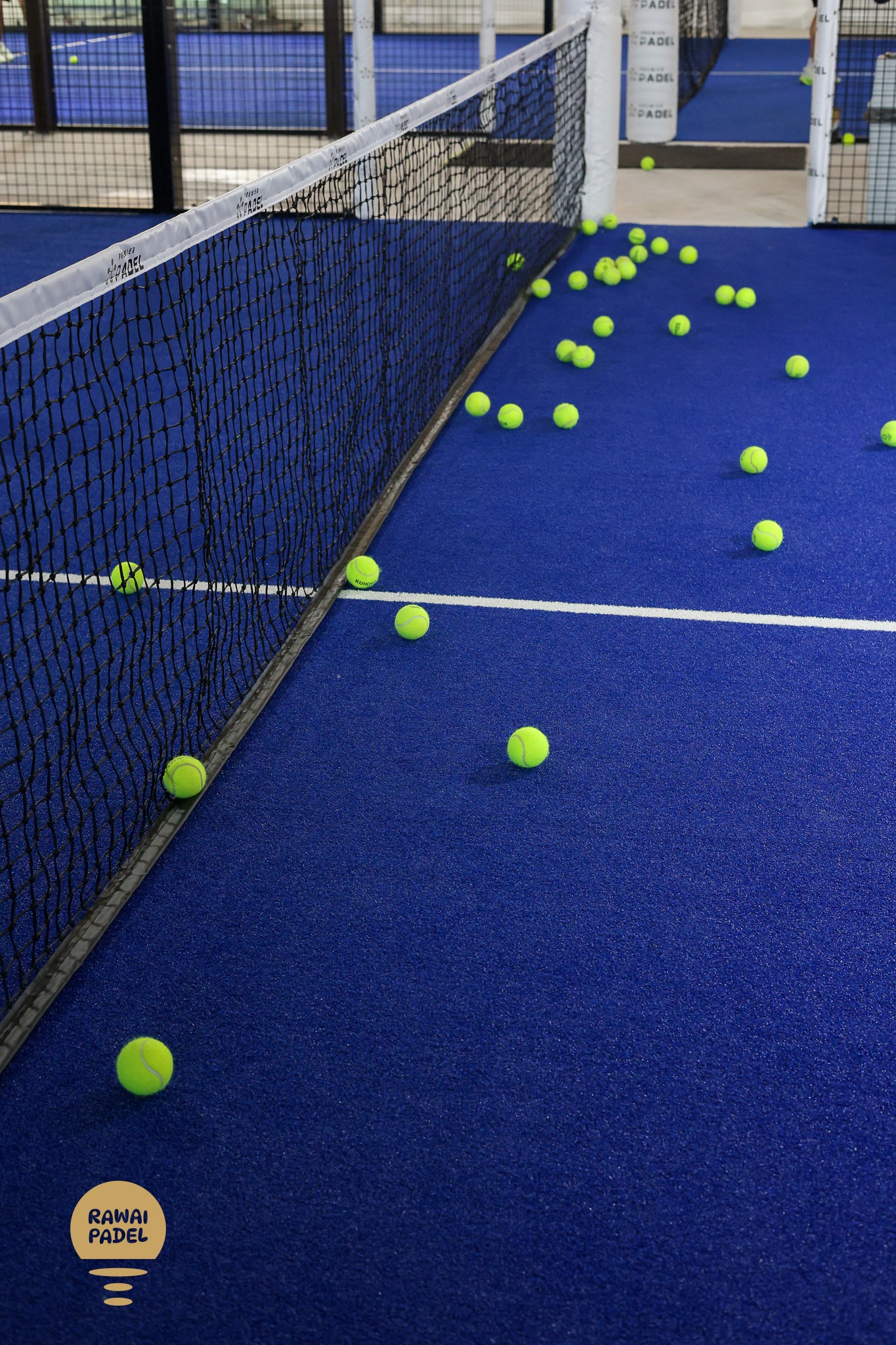 aerial photo of tennis courts