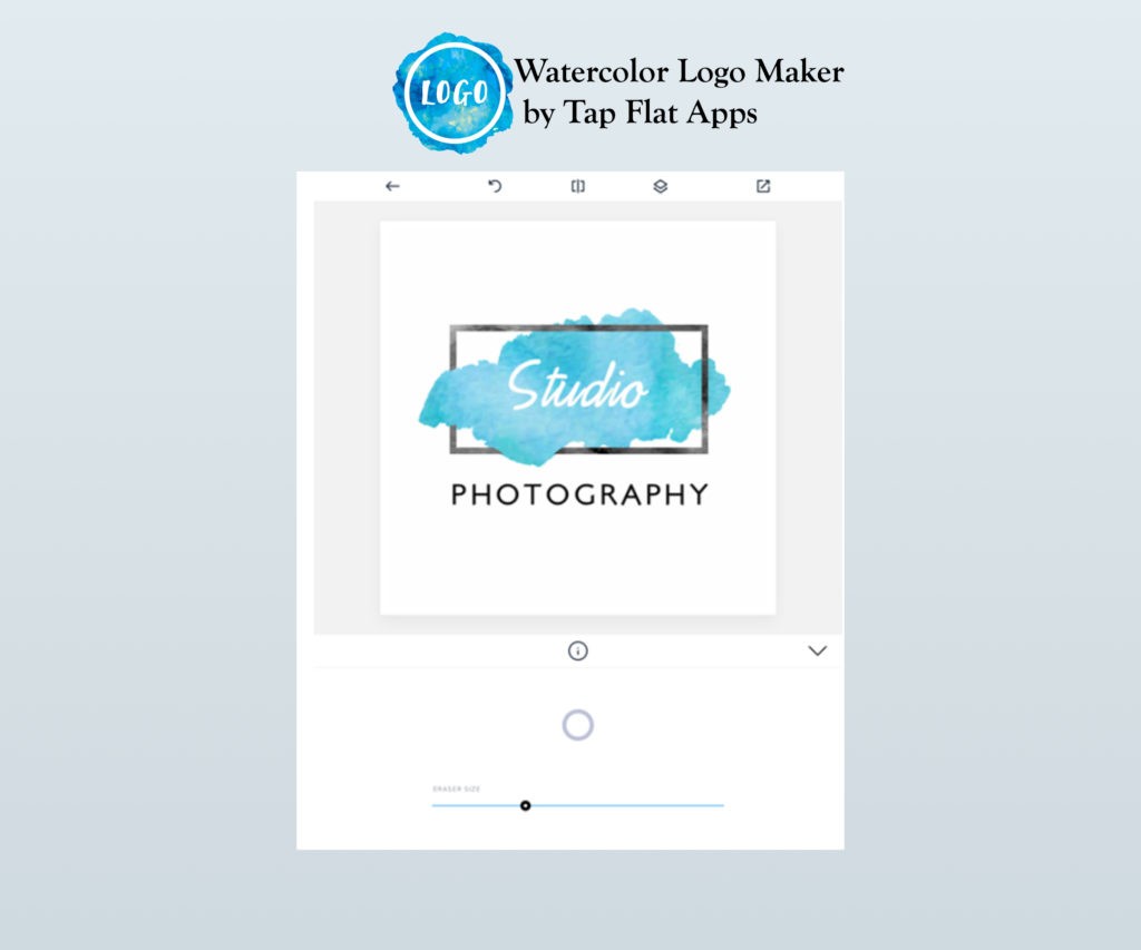 Watercolor Logo Maker by Tap Flat Apps