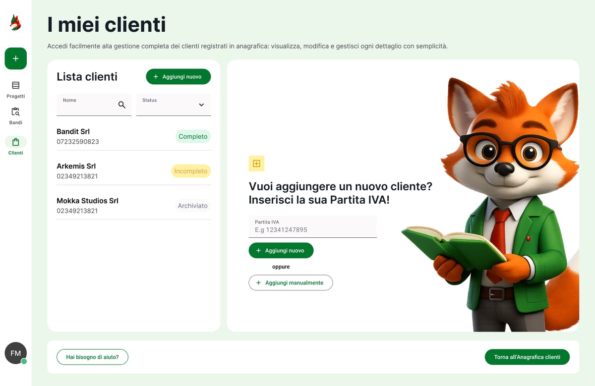 Bandit - Multibando - Bandit - Finanza Agevolata