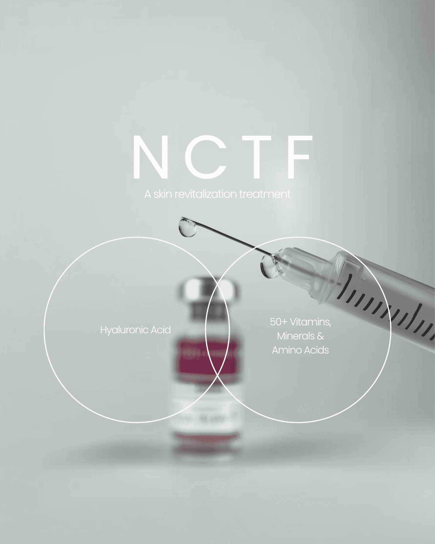 Woman undergoing VISIA Skin Analysis with advanced imaging device that captures high-resolution facial scans to evaluate skin texture, pigmentation, and underlying concerns.