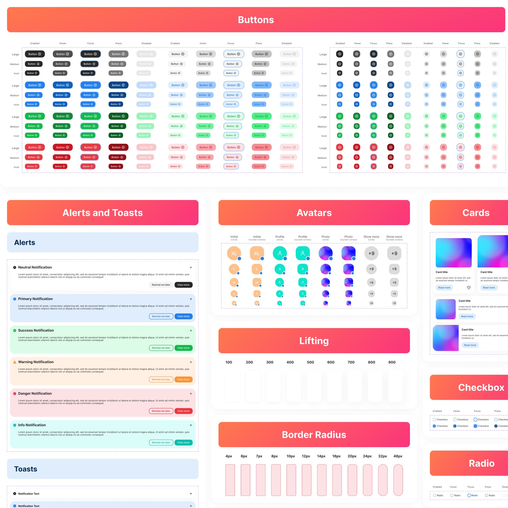 DSIGN - Figma Design System