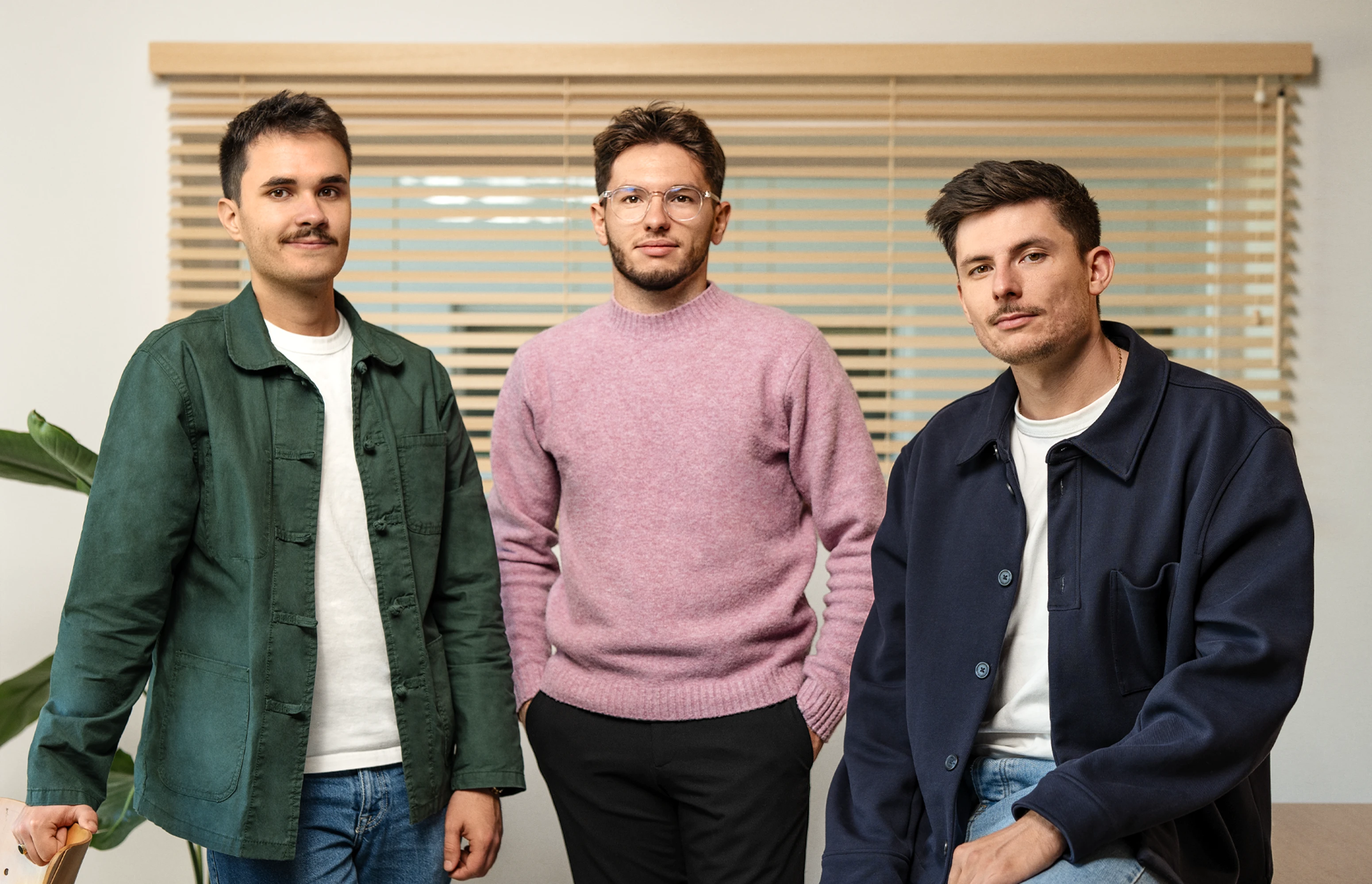 L’équipe du studio de création graphique expone - Félicien Ladurée, Théodore Rault et Baptiste Lemercier