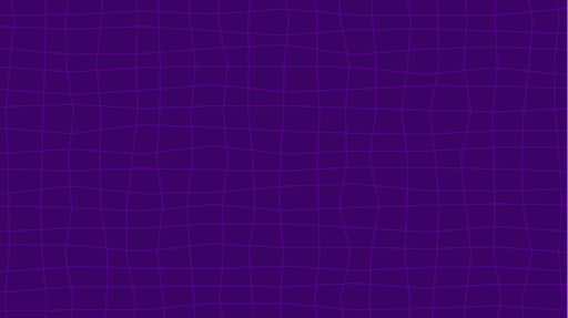 Solid Purple background with wavy grid pattern on it