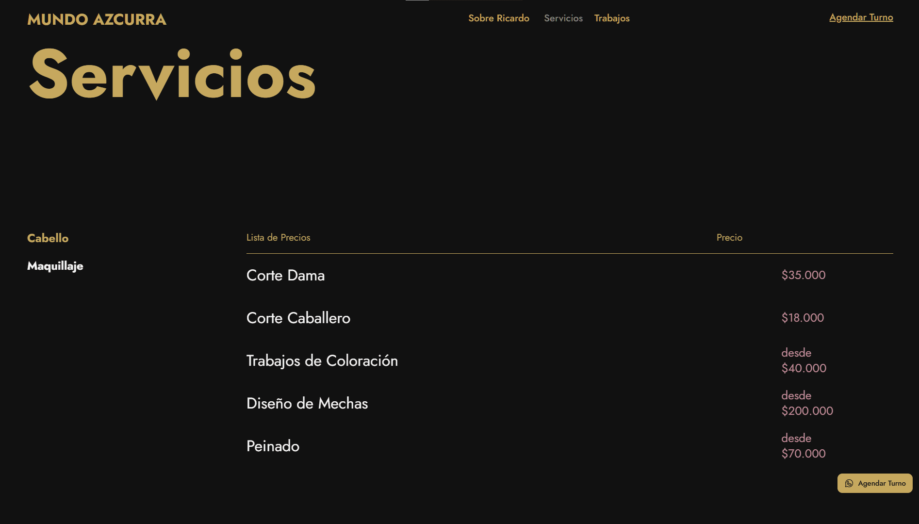 Servicios Mundo Azcurra