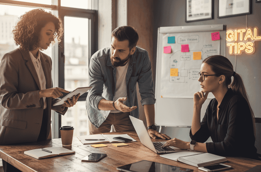 une agence web qui travaillent sur les tips pour projets digitaux