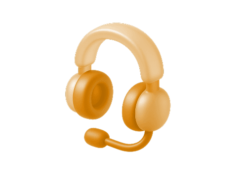 Headphone 3d icon