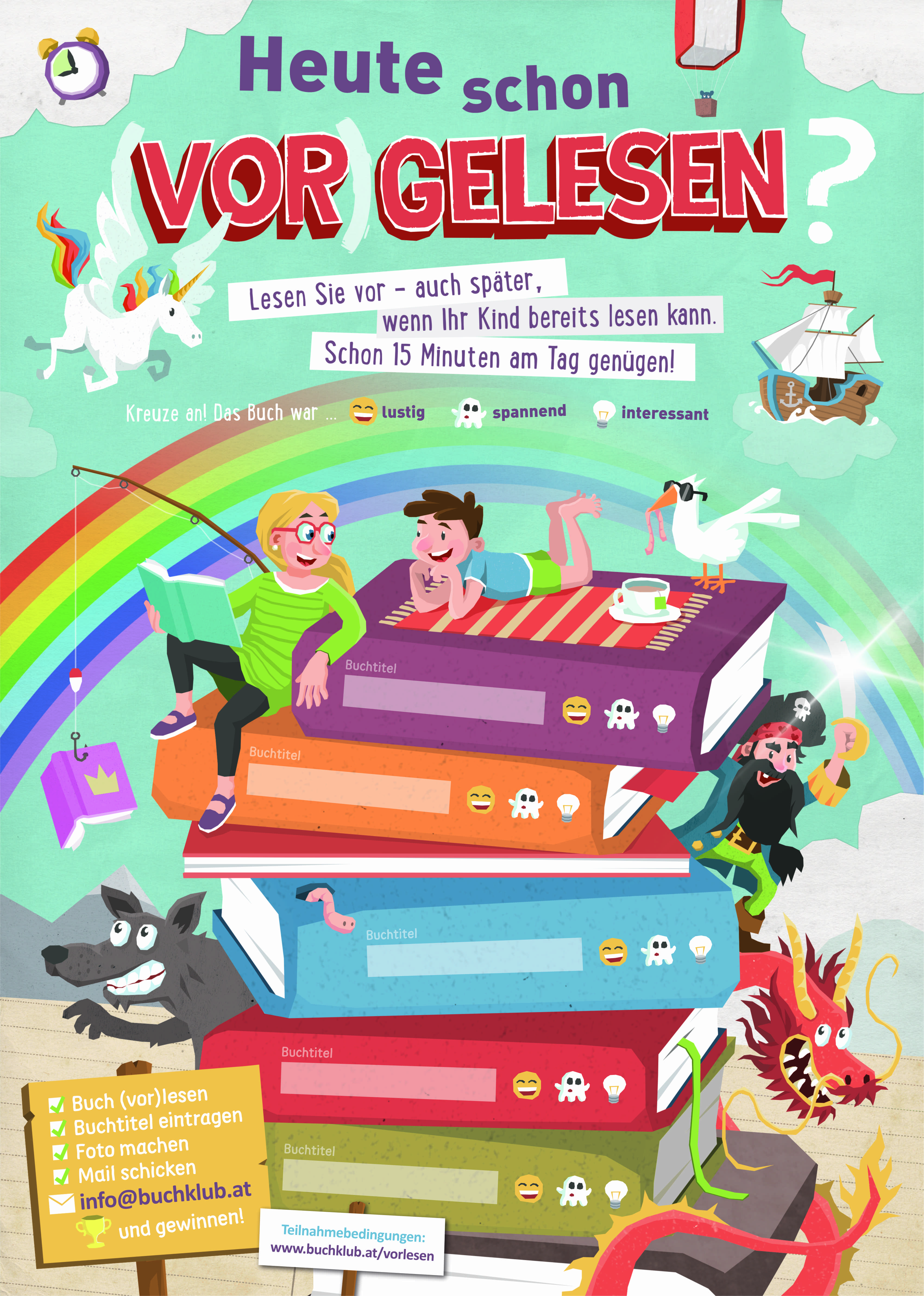 Flyer Heute schon vorgelesen?