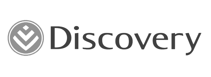 a logo of discovery