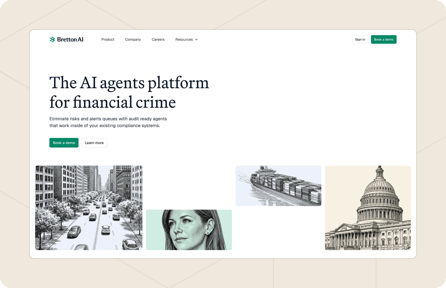 Bretton AI website