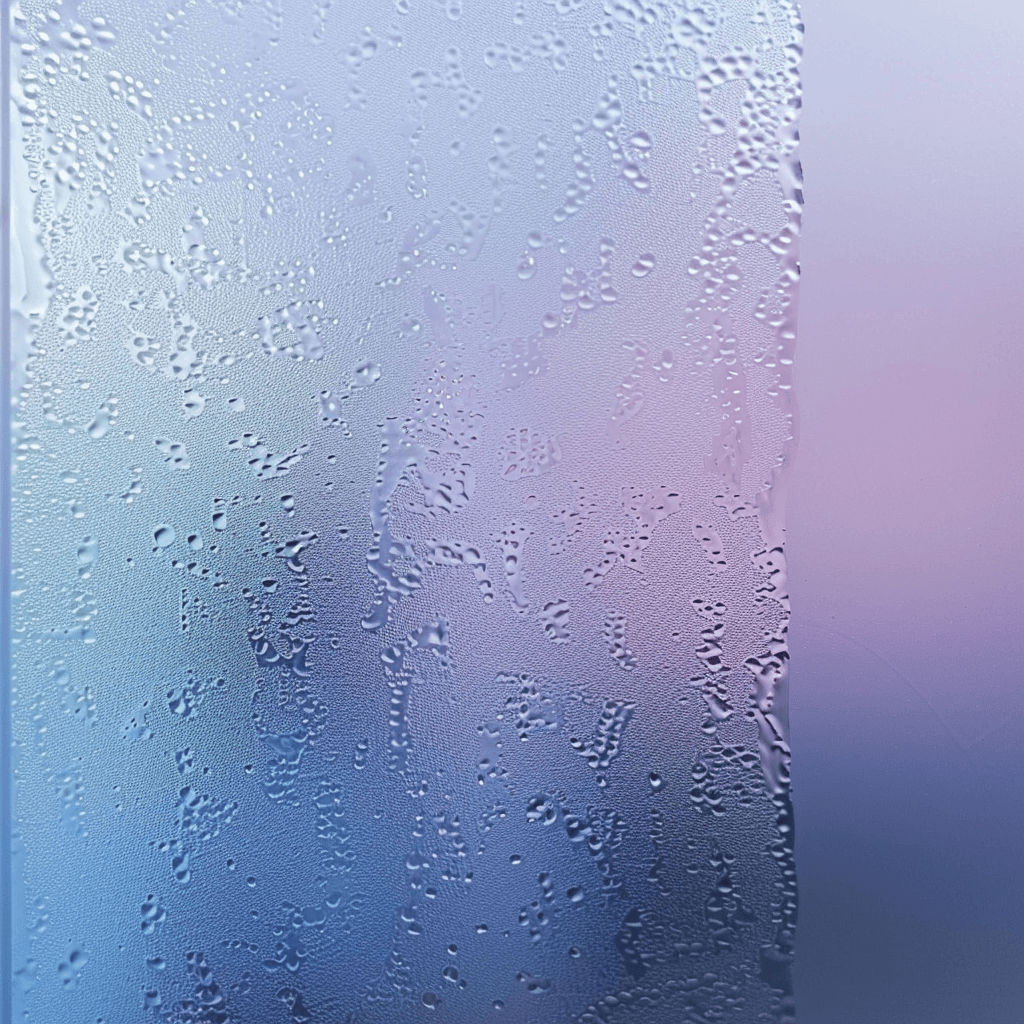 frosted glass