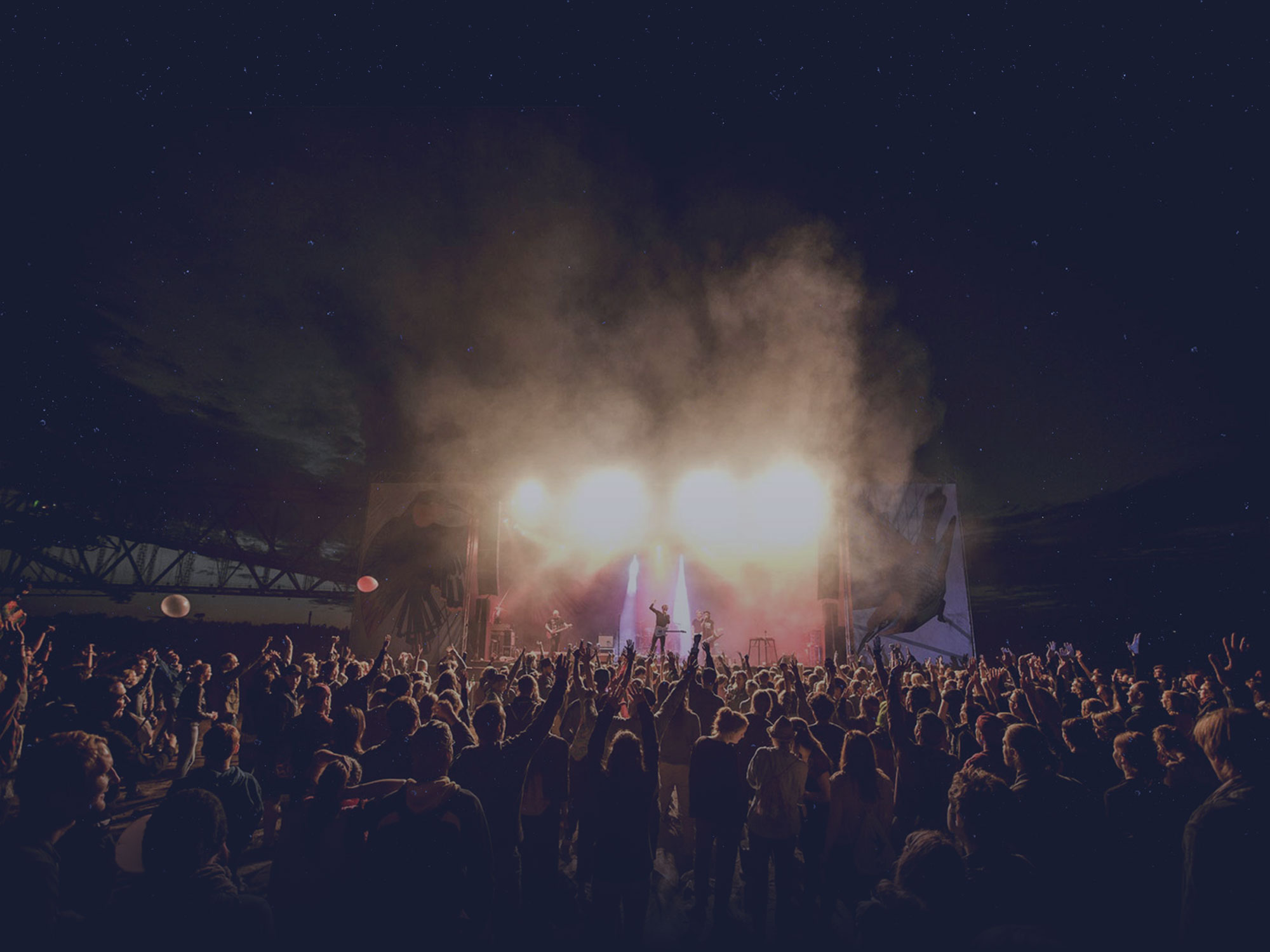 Crowd at the Feel Festival