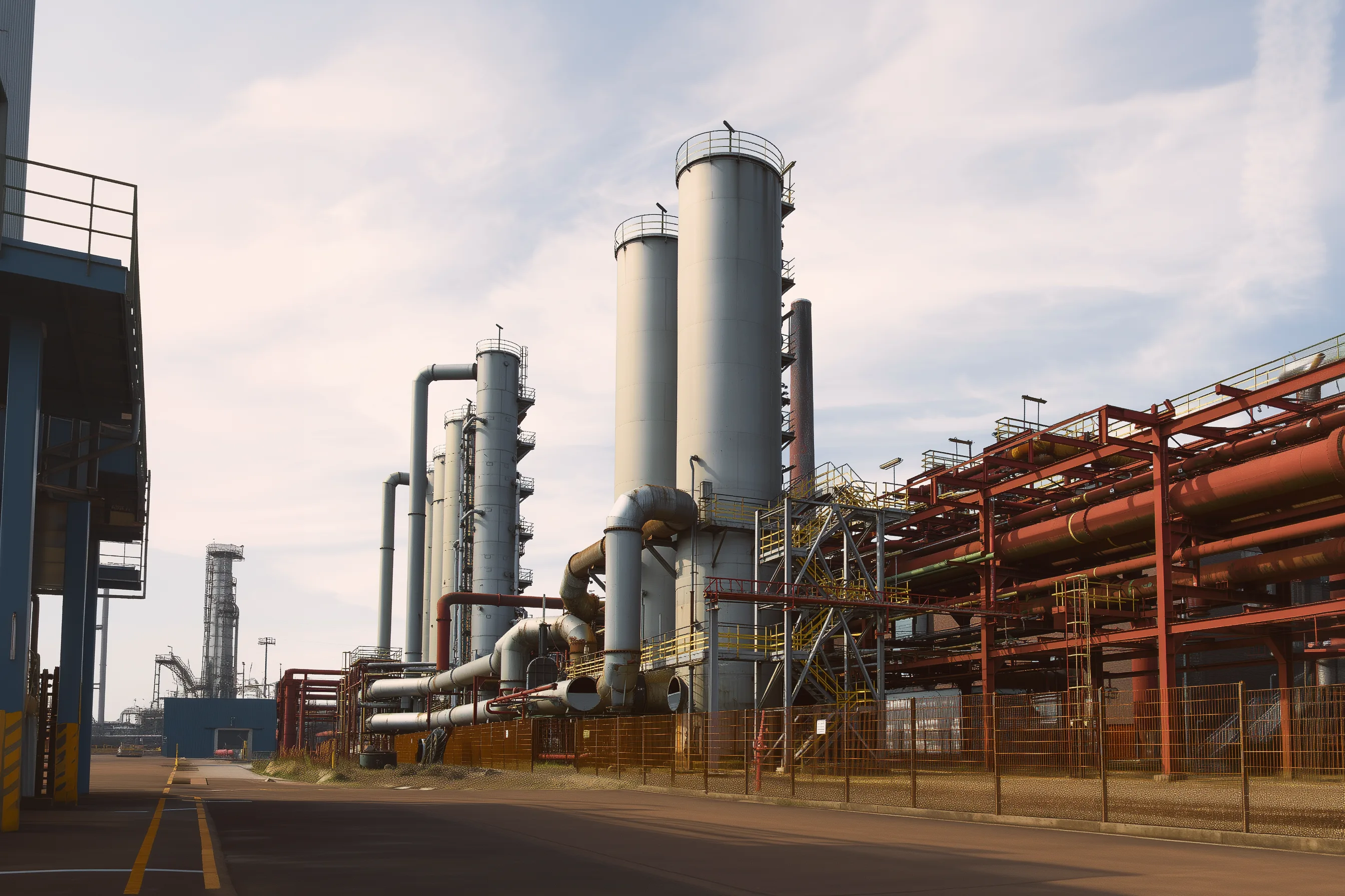cars parked on the side of the road in the city