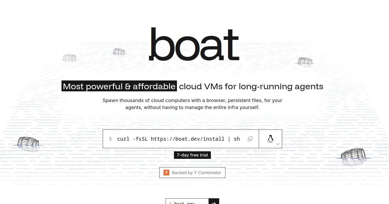boat homepage