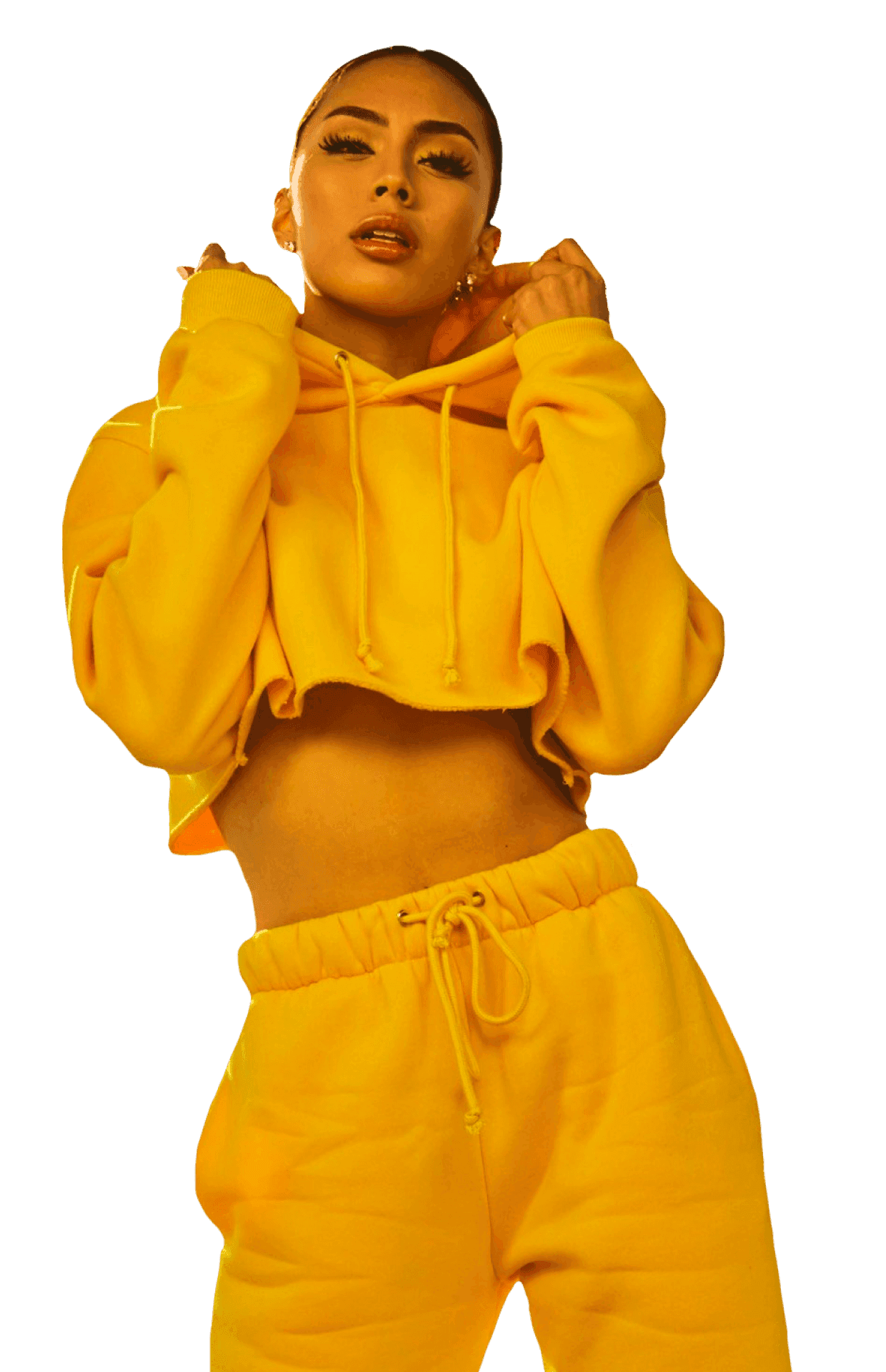 girl in yellow