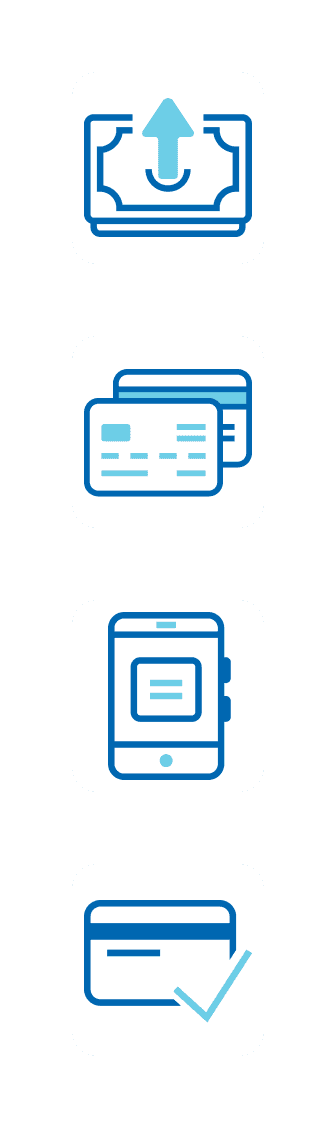 Brands icons for RHB Bank new ATMs.