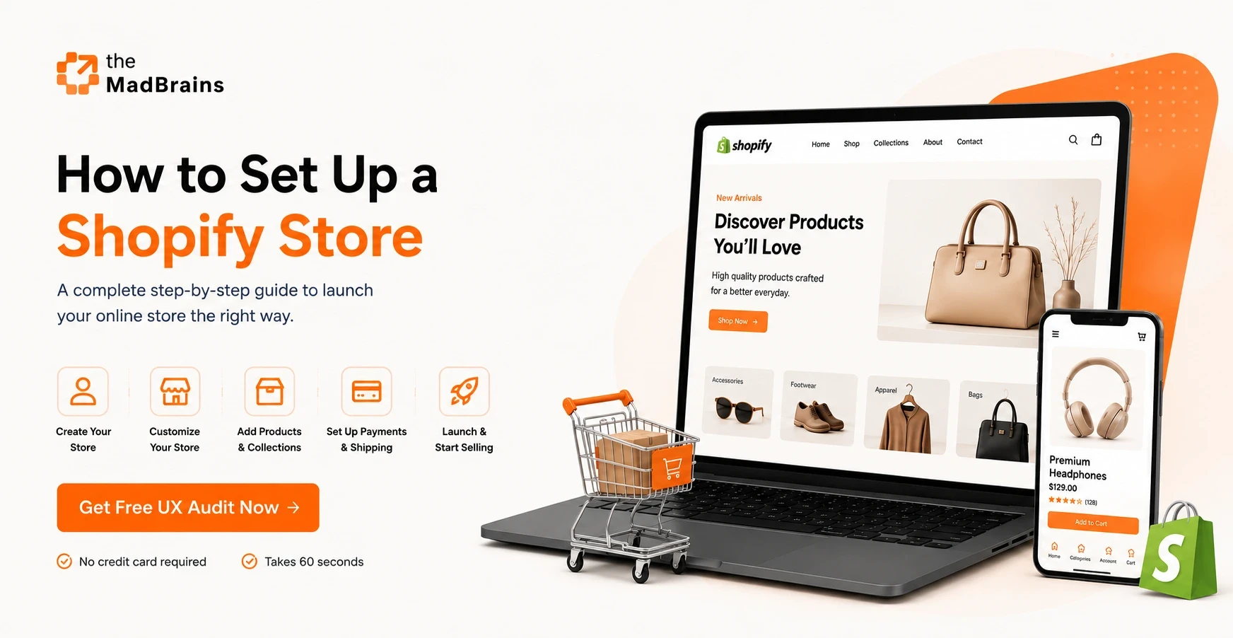 how to set up a Shopify store