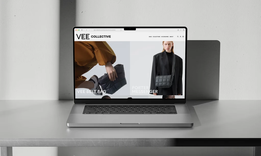 Darstellung Onlineshop VeeCollective