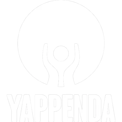 YAPPENDA logo, bright illuminum design for gaia.eco's vision of Gaia.