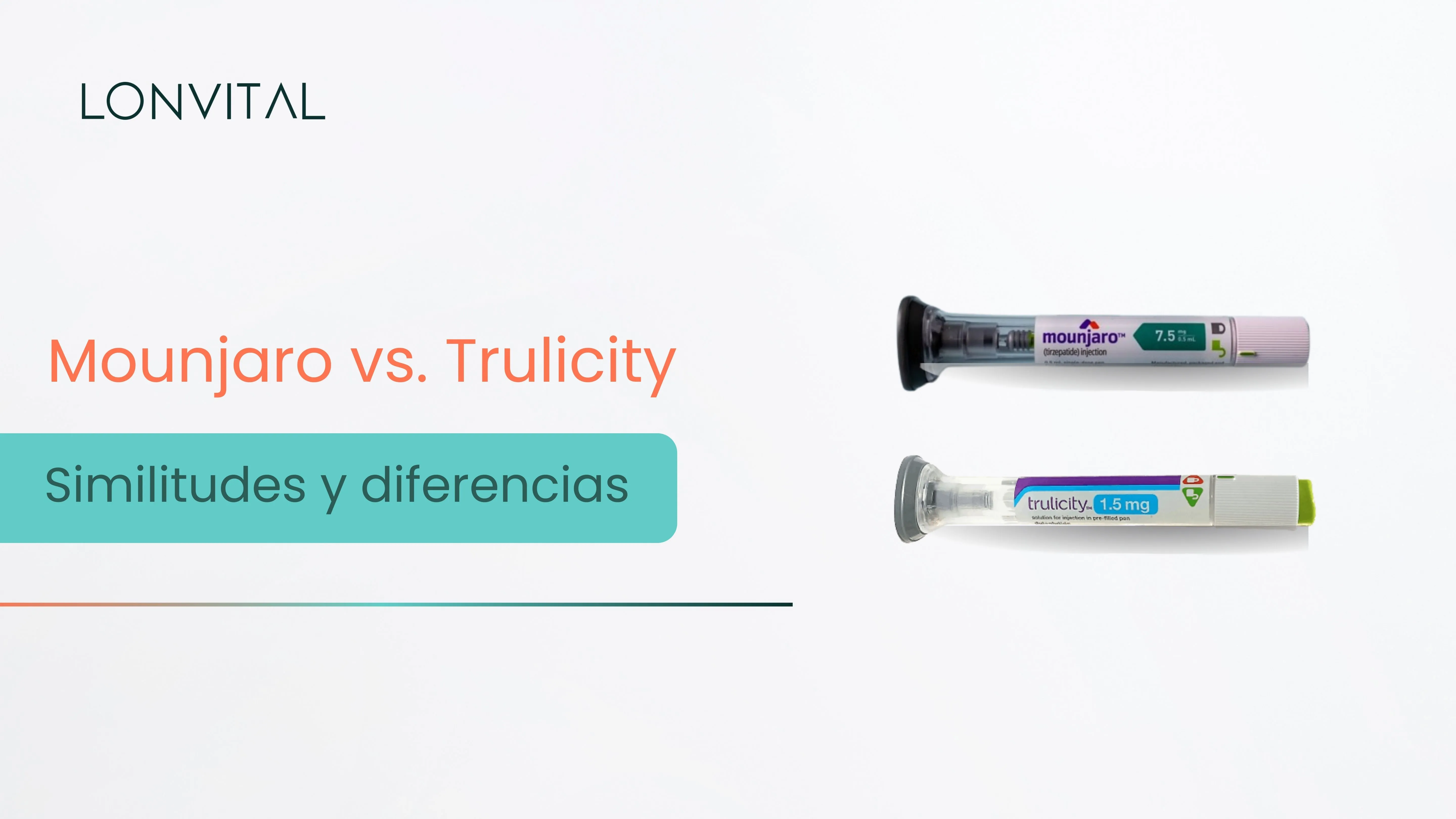 Mounjaro vs. Trulicity: Similitudes y diferencias