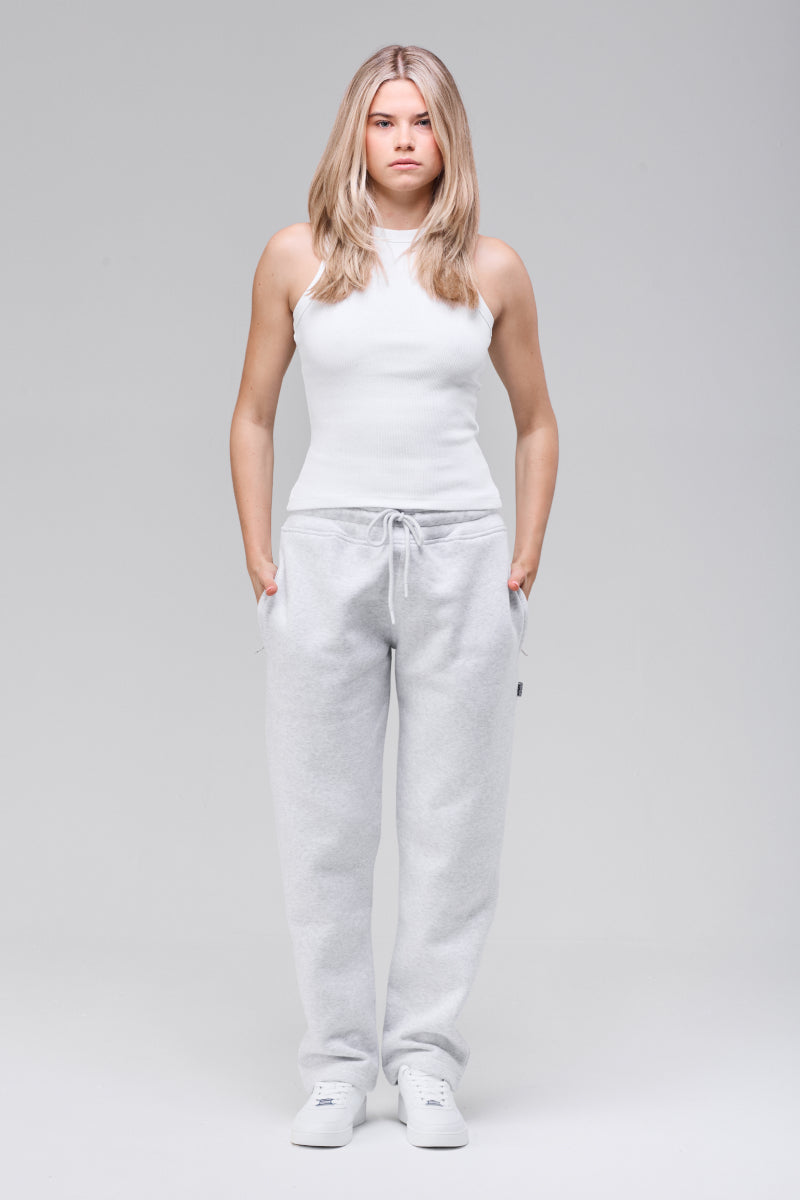 Sunday Superior Langley Sweatpants in heather grey, front view