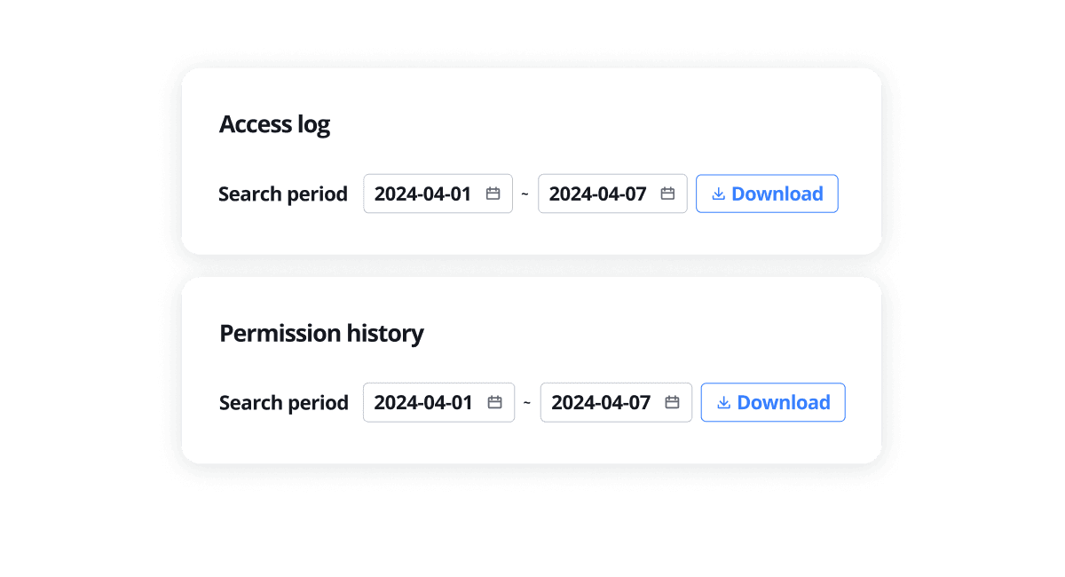 Two rows of text boxes displayed on a screen, labeled with options or settings.