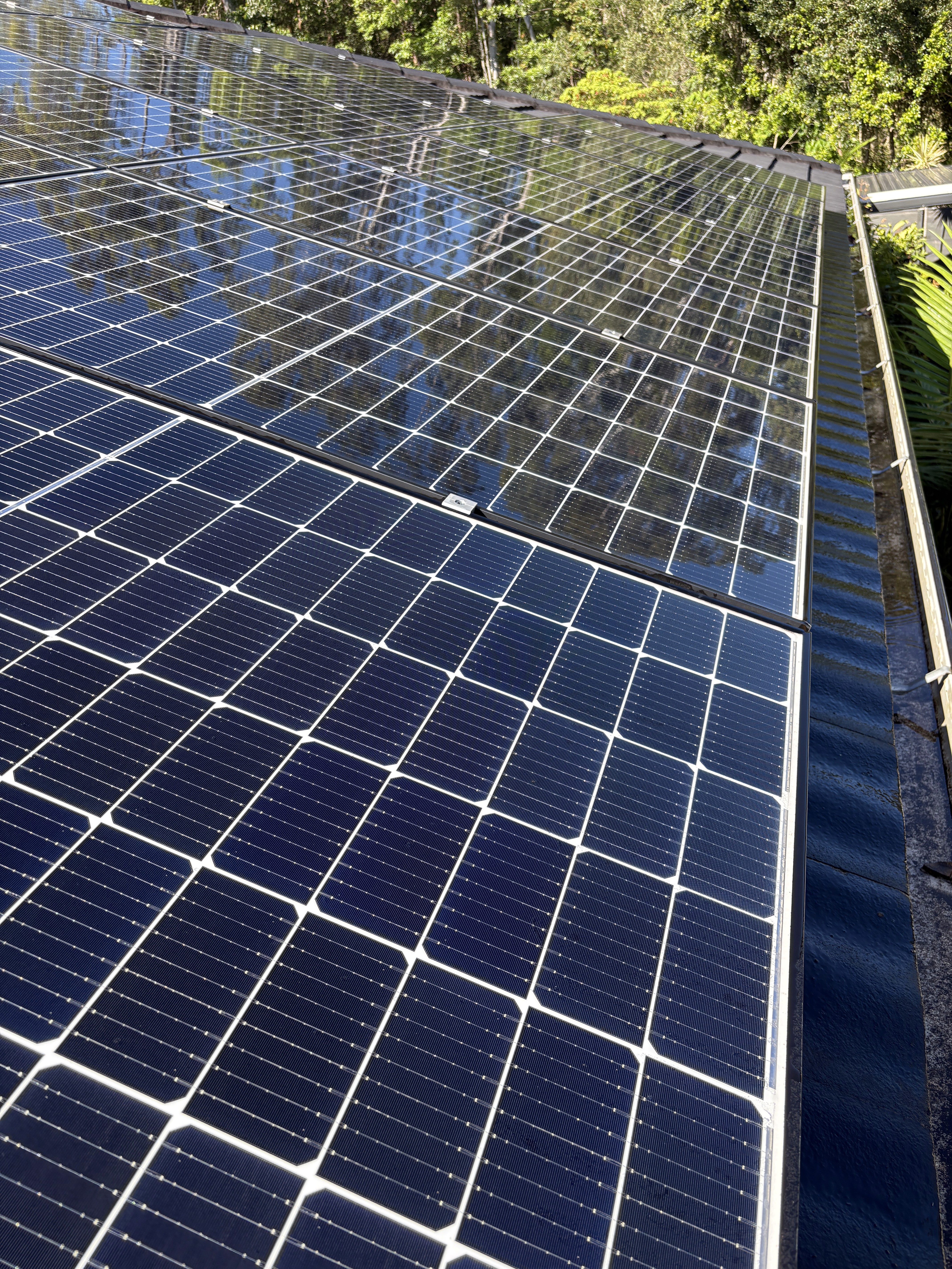 A BlastBoy Solar Panel Clean in Buderim