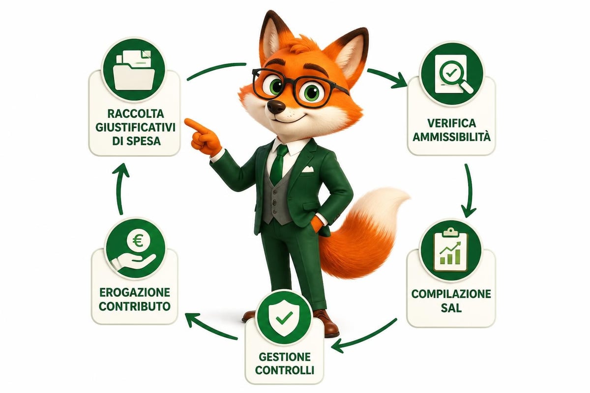 Ciclo completo di rendicontazione bandi