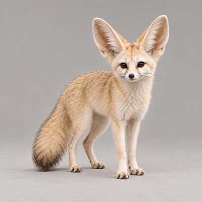 Fennec fox source asset