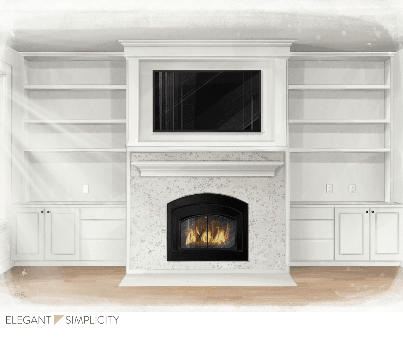 We’re so excited to share details from The Ravensdale House: Living Room — one of our favorite interior design + remodeling projects in Ravensdale, Washington. 