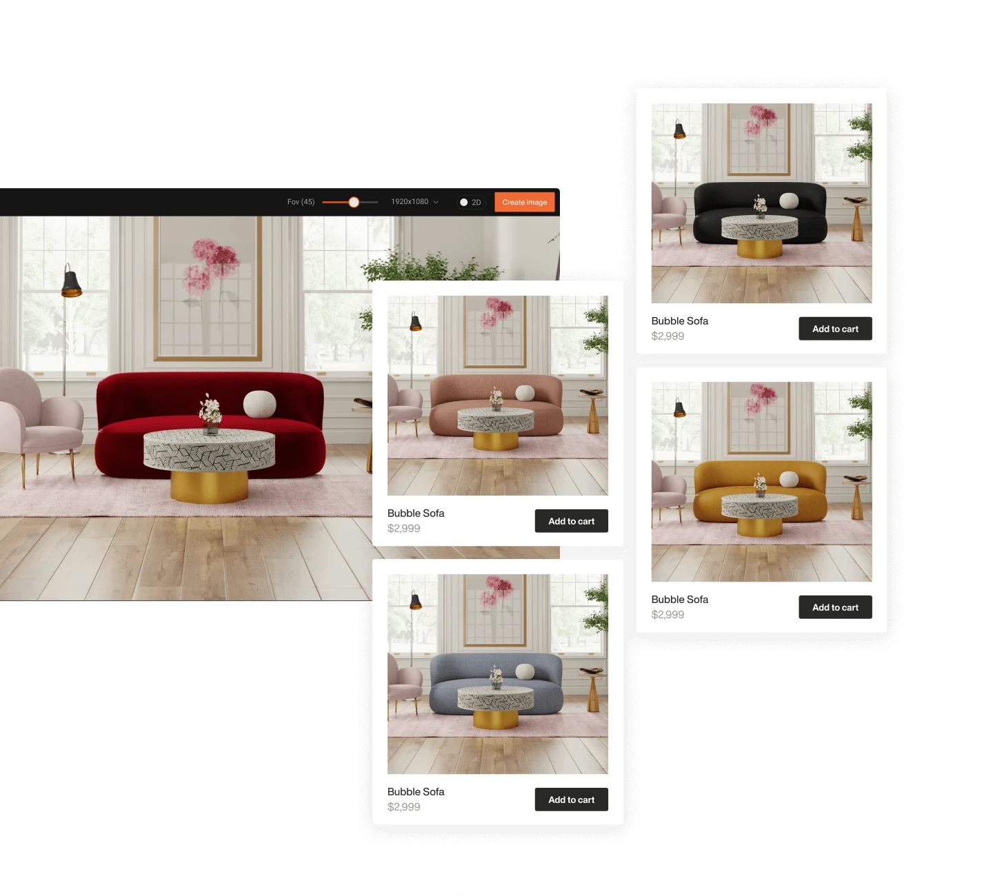 3d product view