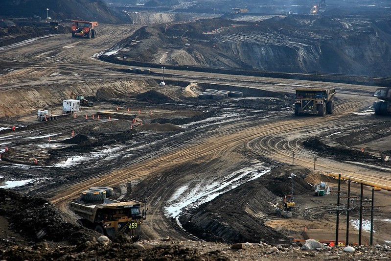 Runoff from oil sands mining is a significant source of water pollution