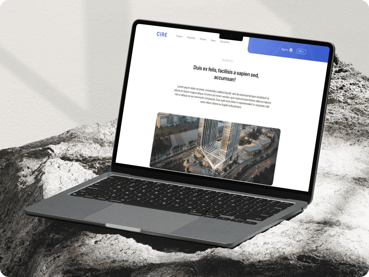 Case study development of a blockchain-based real estate platform