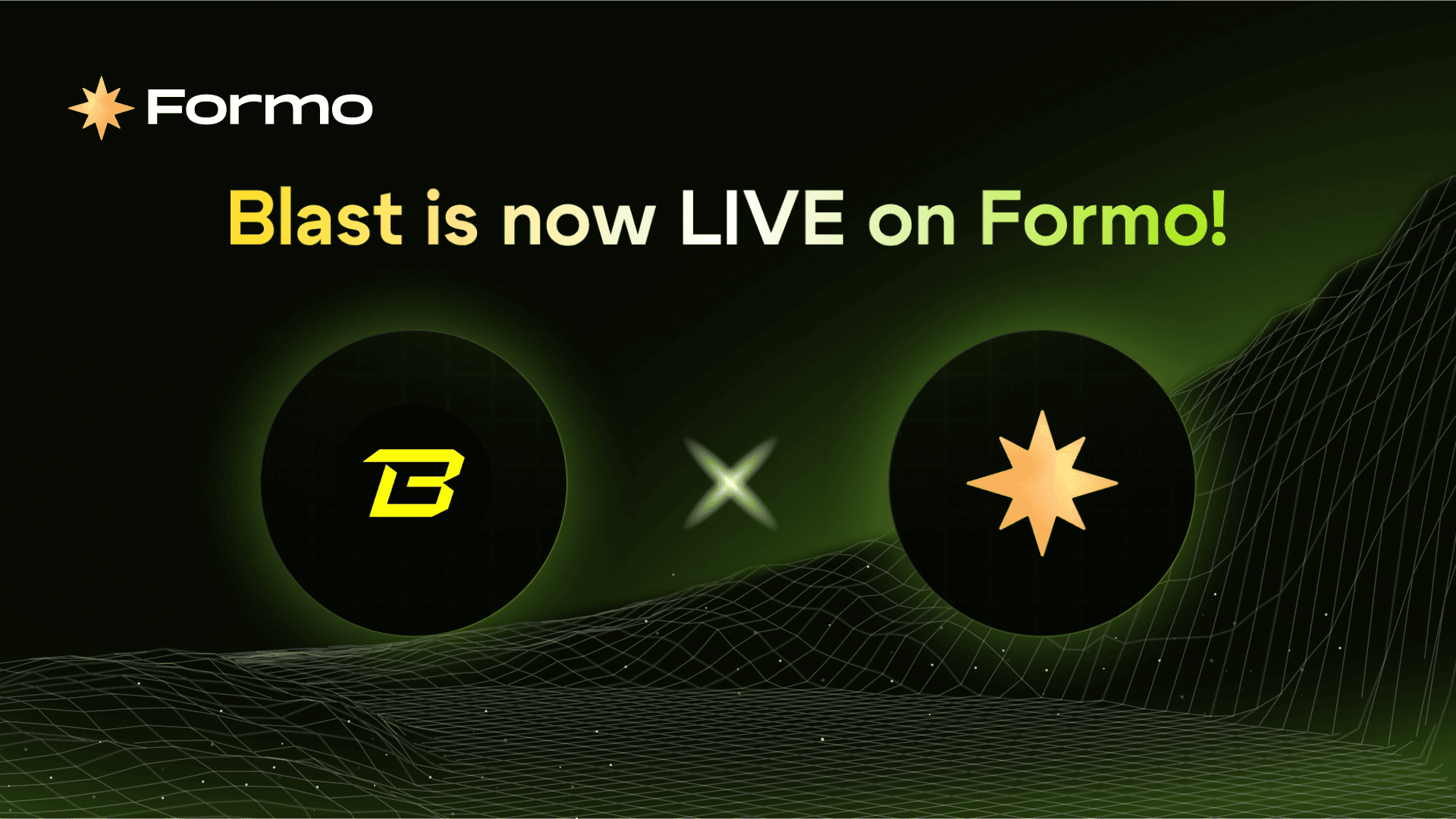 Blast is now LIVE on Formo!