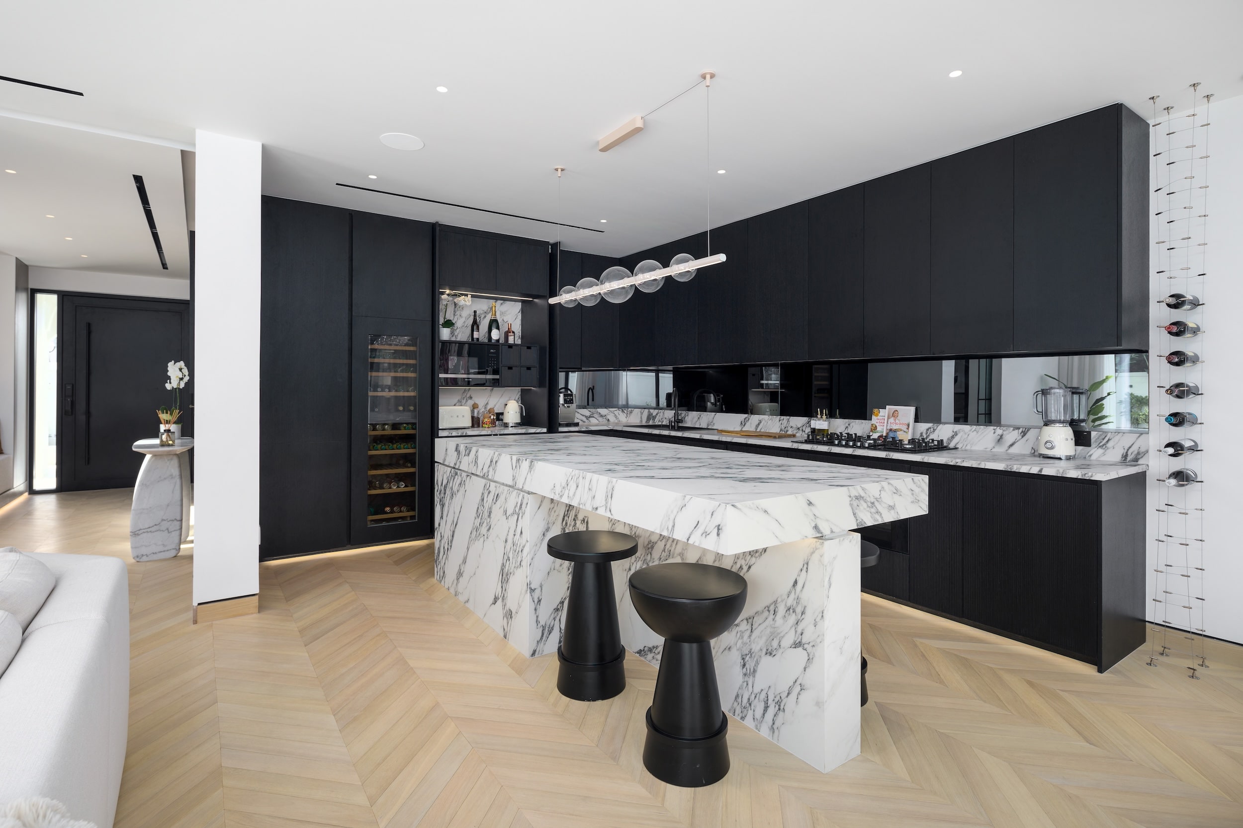 Dom Pérignon vineyards from the sky