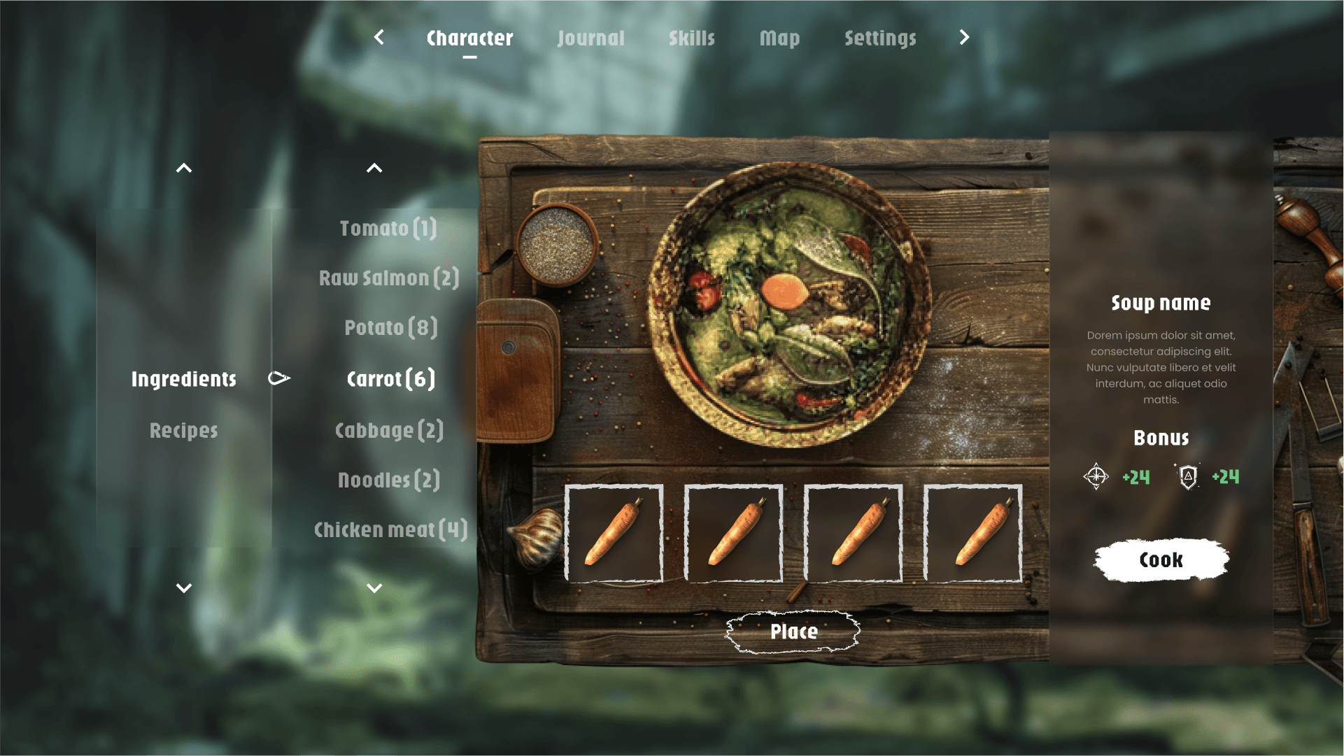 Game UI Art
