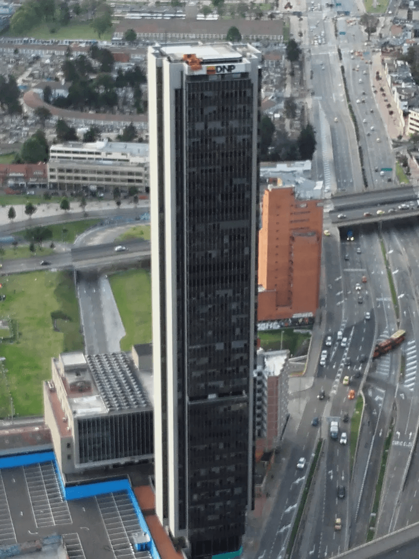 Swirling smoke in various colors including blue, orange, and purple.