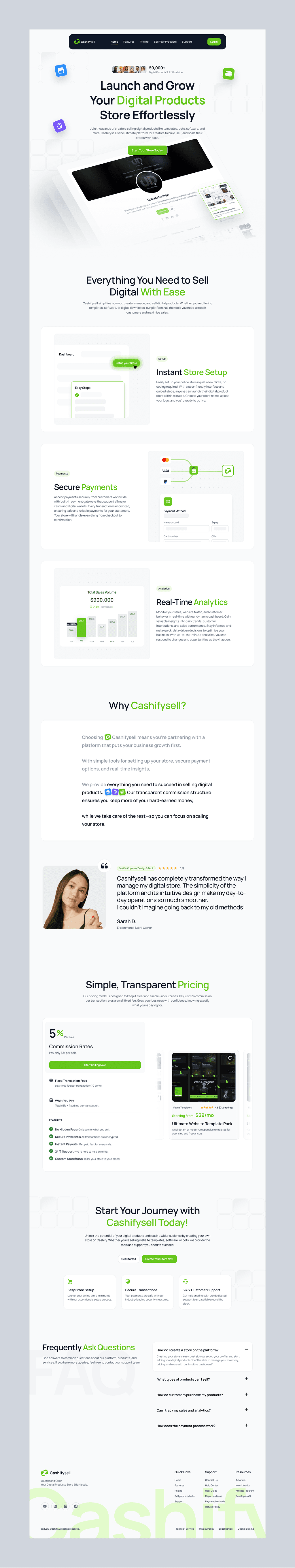 Cashifysell - Digital Product Selling Platform