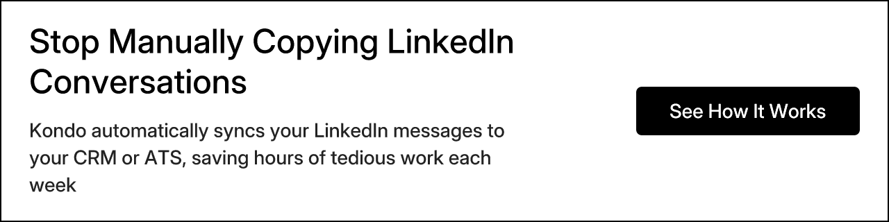 Stop Manually Copying LinkedIn Conversations