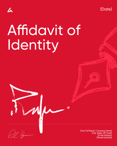 Affidavit of Identity