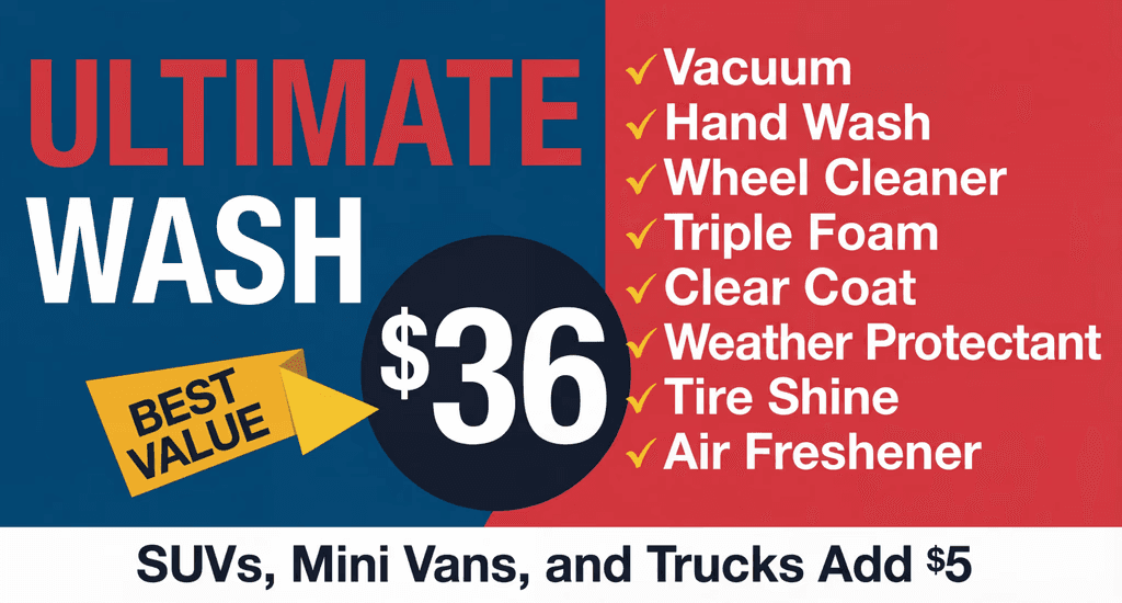 Bristol Car Wash Ultimate Wash 2025