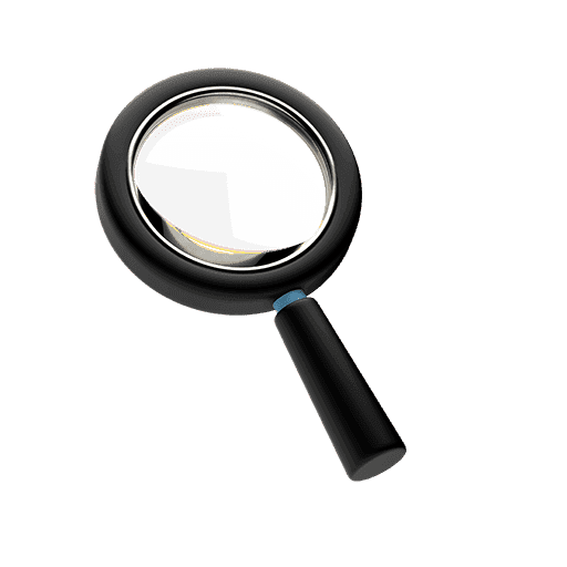 photo of magnifying glass