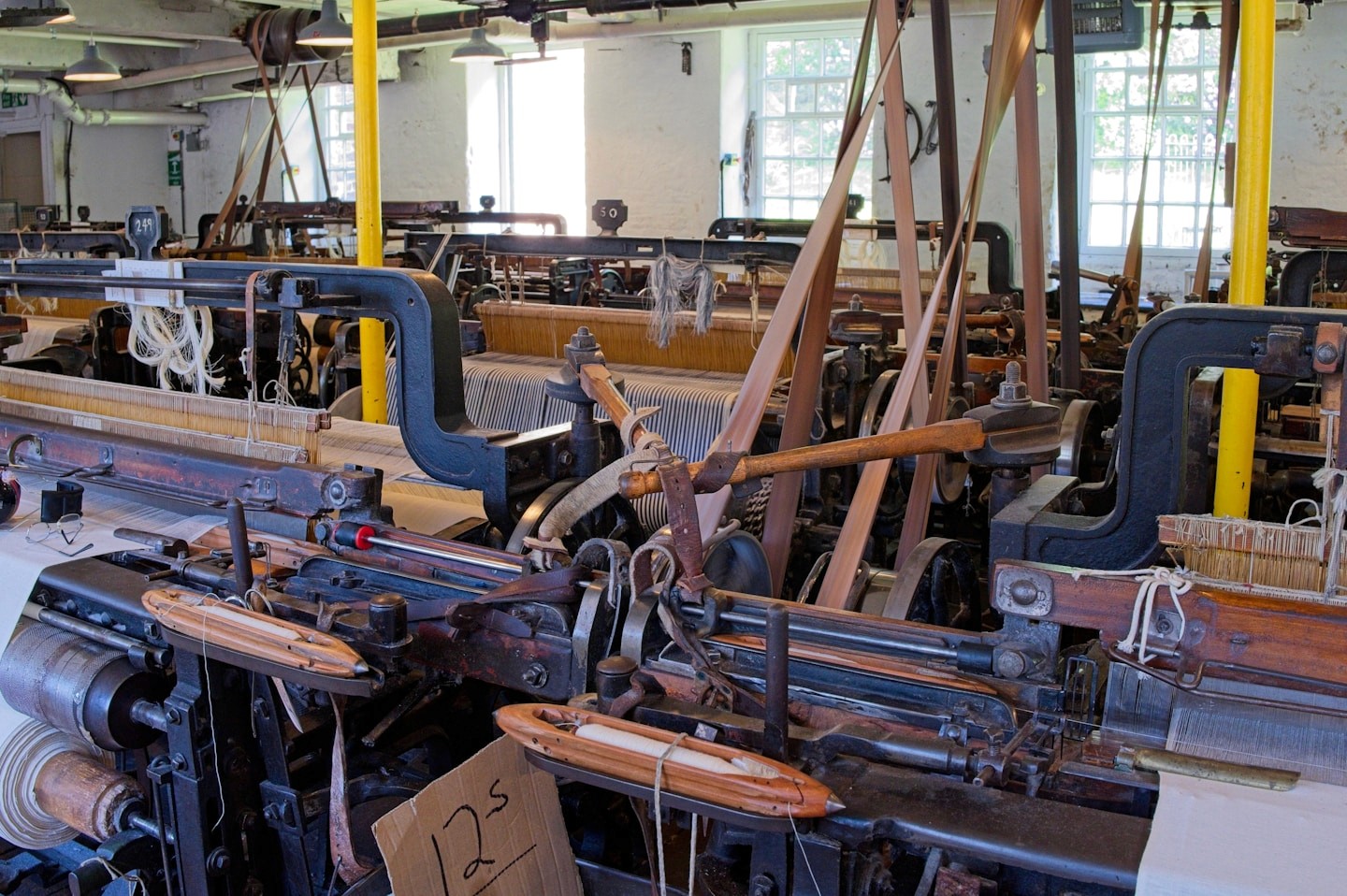 The machine floor at Upperlands