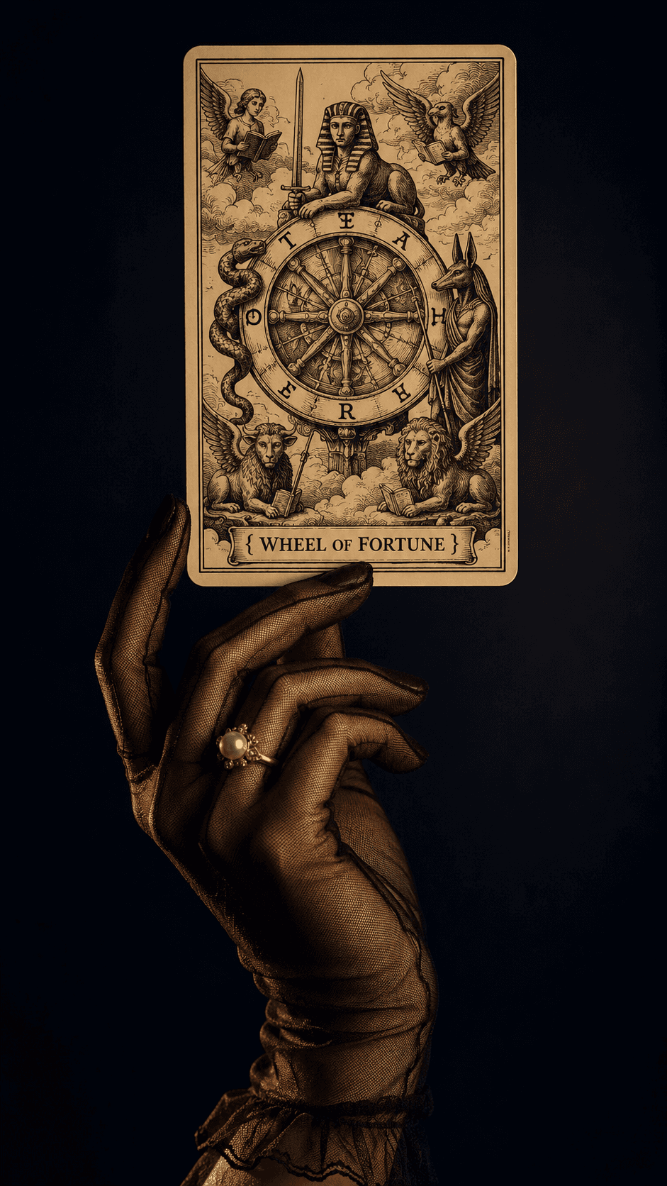 Wheel of Fortune tarot card