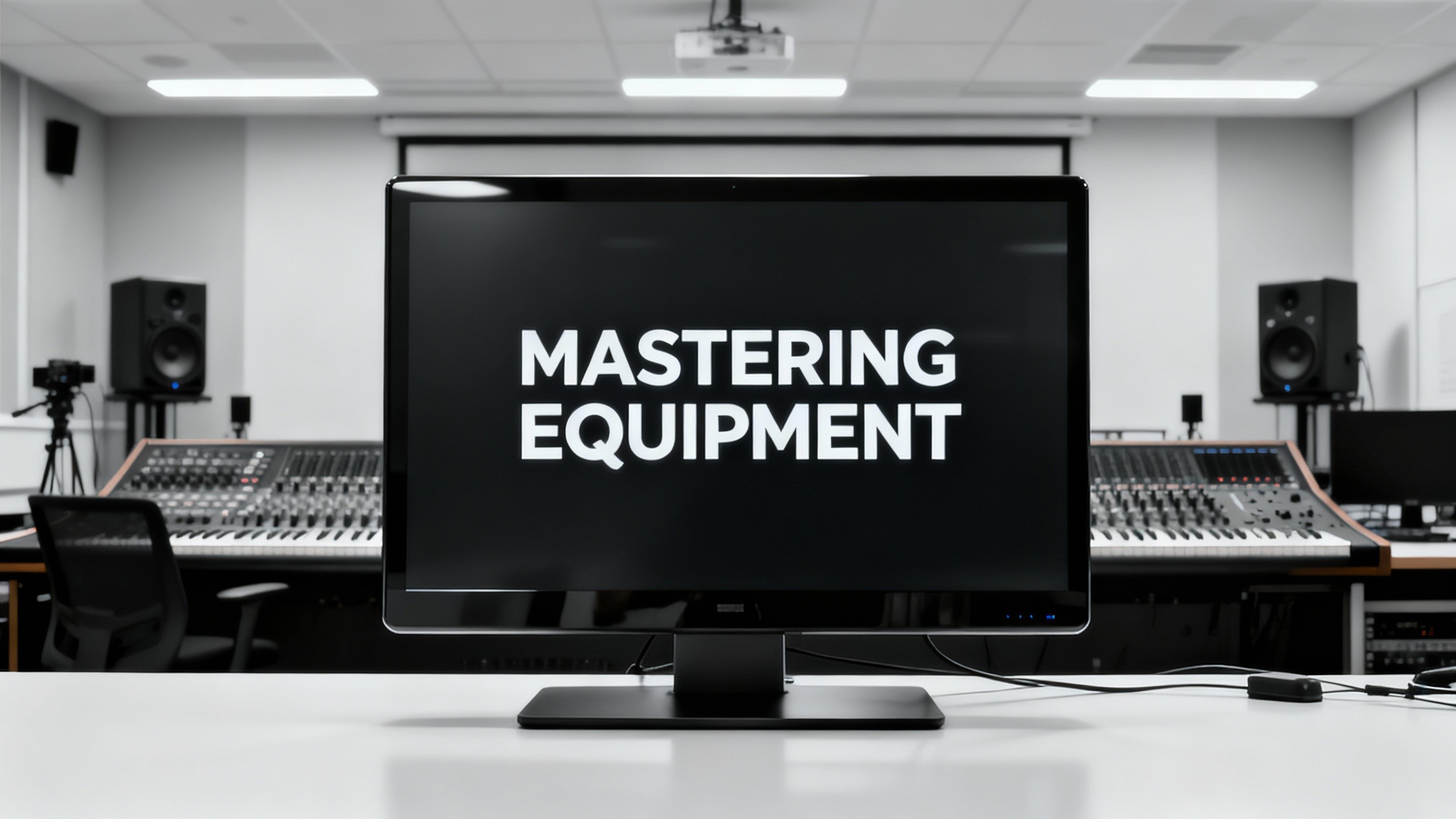 Mastering Equipment