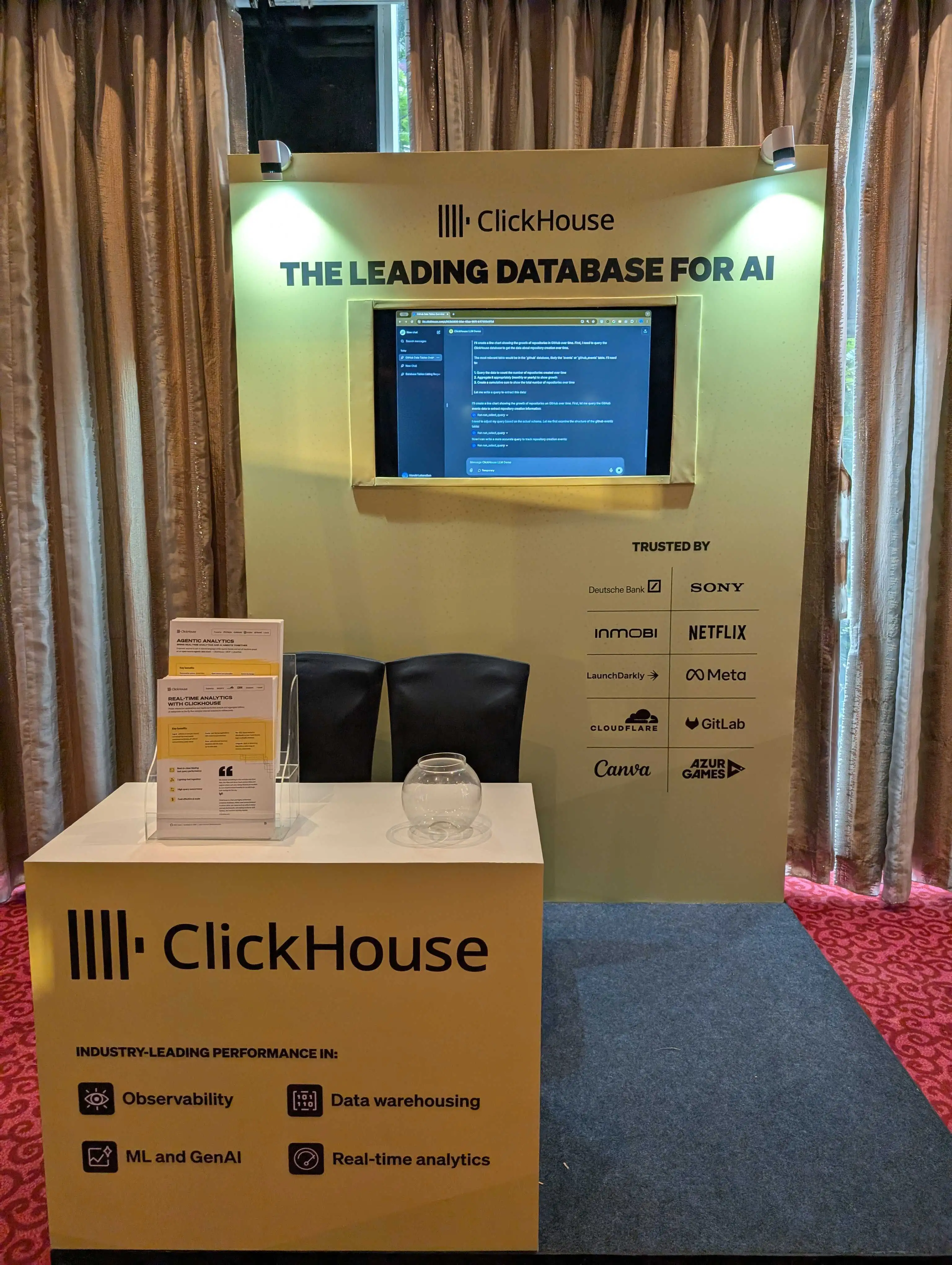 ClickHouse Event Booth