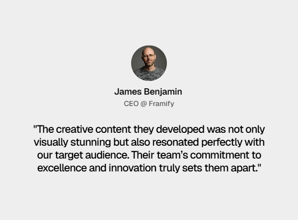 Framer Testimonial Card Component