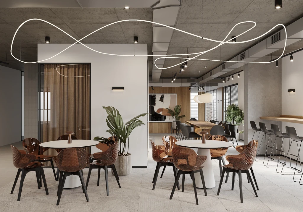 Дизайн інтер'єру Co-Working Space (Офіс) 